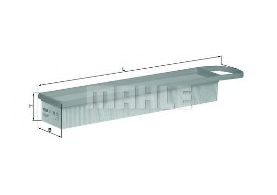 Mahle/Knecht LX 1969 Фильтр воздушный BMW MINI COOPER 1.6 06-